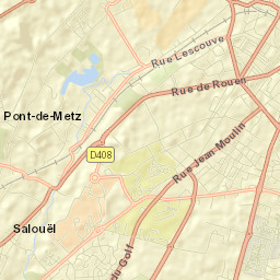 Salouël Street Map