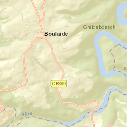 Boulaide Street Map
