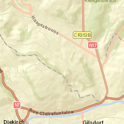 Diekirch Street Map