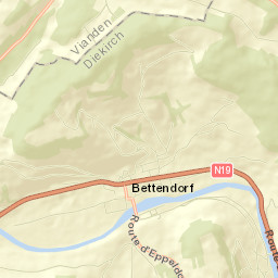 Bettendorf Street Map