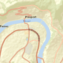 Piesport Street Map