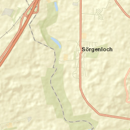 Sörgenloch Street Map