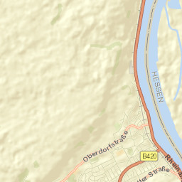 Nierstein Street Map