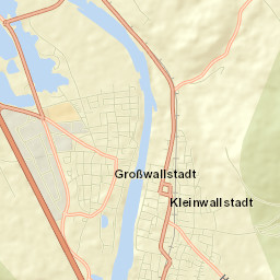 Großwallstadt Street Map