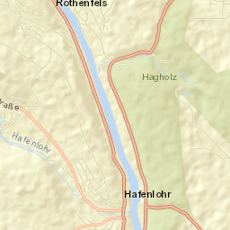 Rothenfels Street Map
