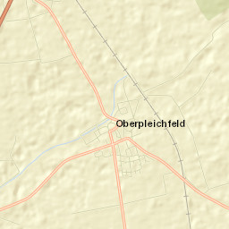 Oberpleichfeld Street Map