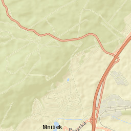Mníšek pod Brdy Street Map
