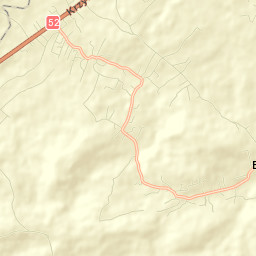 Krzywaczka Street Map