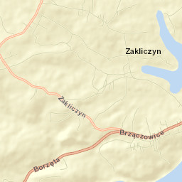 Brzączowice Street Map