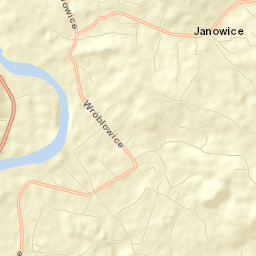 Janowice Street Map