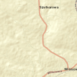 Wiśniowa Street Map