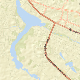 Berdychiv Street Map