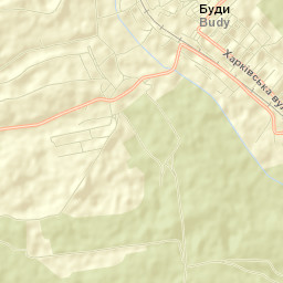 Budy Street Map