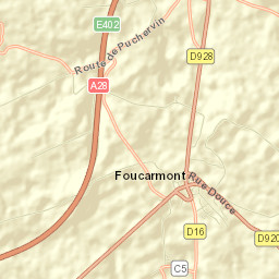Foucarmont Street Map