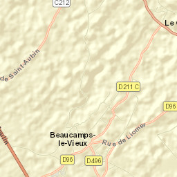 Beaucamps-le-Vieux Street Map