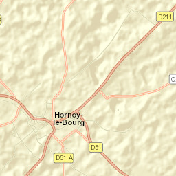 Hornoy-le-Bourg Street Map