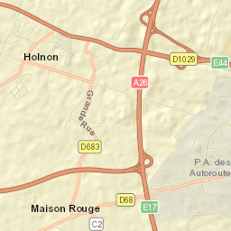 Holnon Street Map