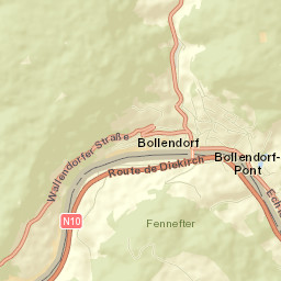 Bollendorf Street Map