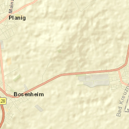 Pfaffen-Schwabenheim Street Map
