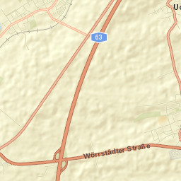 Udenheim Street Map