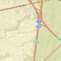 Griesheim Street Map