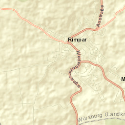 Rimpar Street Map