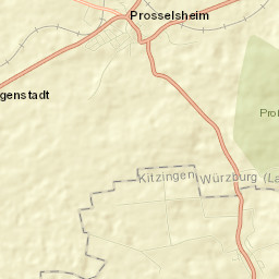 Prosselsheim Street Map