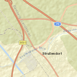 Strullendorf Street Map