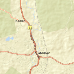 Creußen Street Map