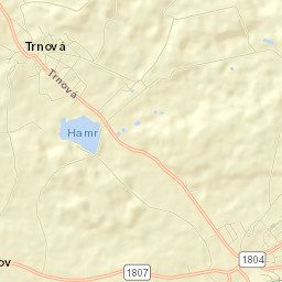 Horní Bříza Street Map