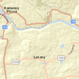 Kamenný Přívoz Street Map