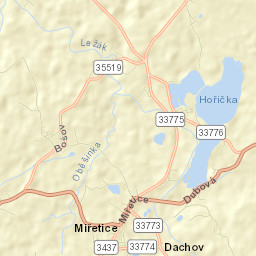 Miřetice Street Map