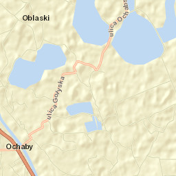 Ochaby Street Map