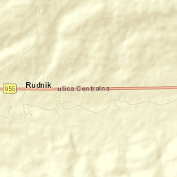 Rudnik Street Map