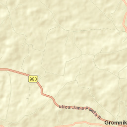 Gromnik Street Map