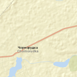 Chornorudka Street Map