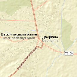 Dvorichna Street Map