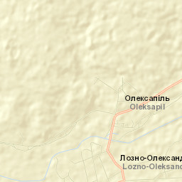 Lozno-Oleksandrivka Street Map