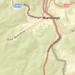 Martelange Street Map