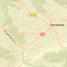 Grosbous Street Map
