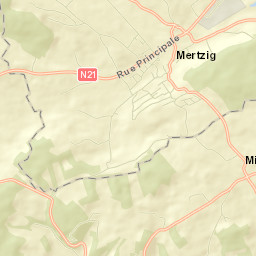 Mertzig Street Map