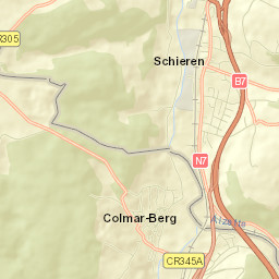 Colmar Street Map