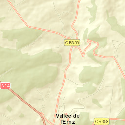 Commune de la Vallée de l’Ernz Street Map