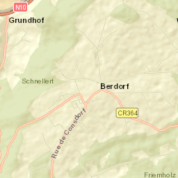 Berdorf Street Map