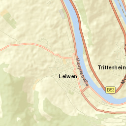 Trittenheim Street Map