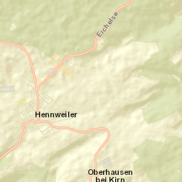 Hennweiler Street Map