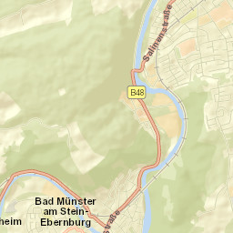Bad Münster am Stein-Ebernburg Street Map