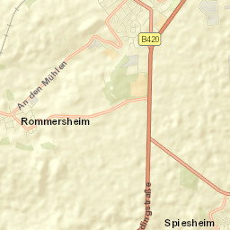 Spiesheim Street Map