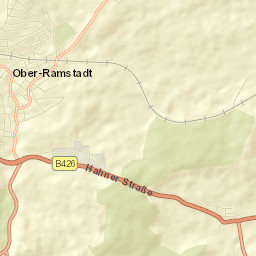 Ober-Ramstadt Street Map