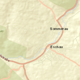 Eschau Street Map